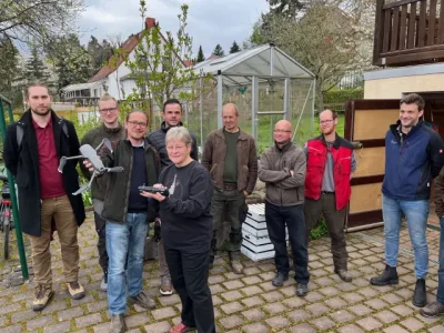 Kitzrettung das Team Thüringen